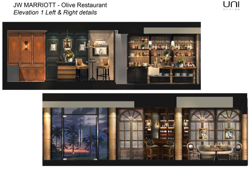 JW Marriott Olive Italian Restaurant Khao Lak Thailand Atelier