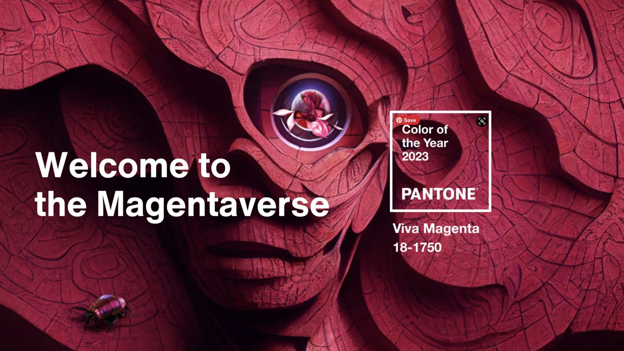 Pantone Viva Magenta 18-1750