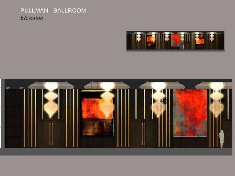 Pullman Ball Room Art Wall