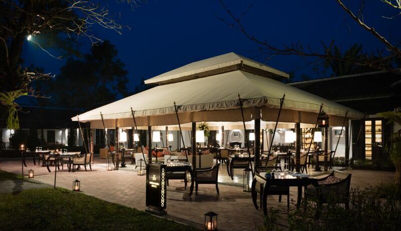 Sofitel Luang Prabang picture tent night