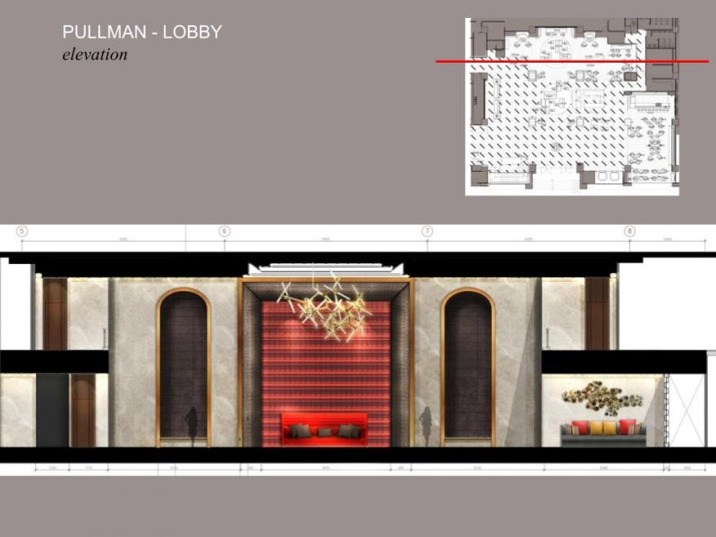 Pullman Lobby Elevation