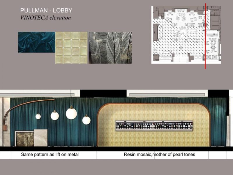 Pullman Lobby Vinoteka Elevation 1 Pullman Lobby Vinoteka Elevation 1