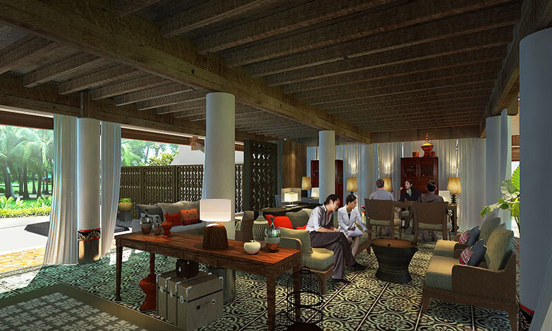 Sofitel Luang Prabang laos lobb 3d