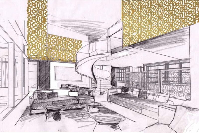 p-heineke-living-room-sketch