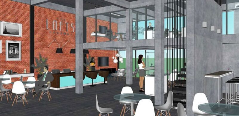 p-loft-ekkamai-sale-office-reception