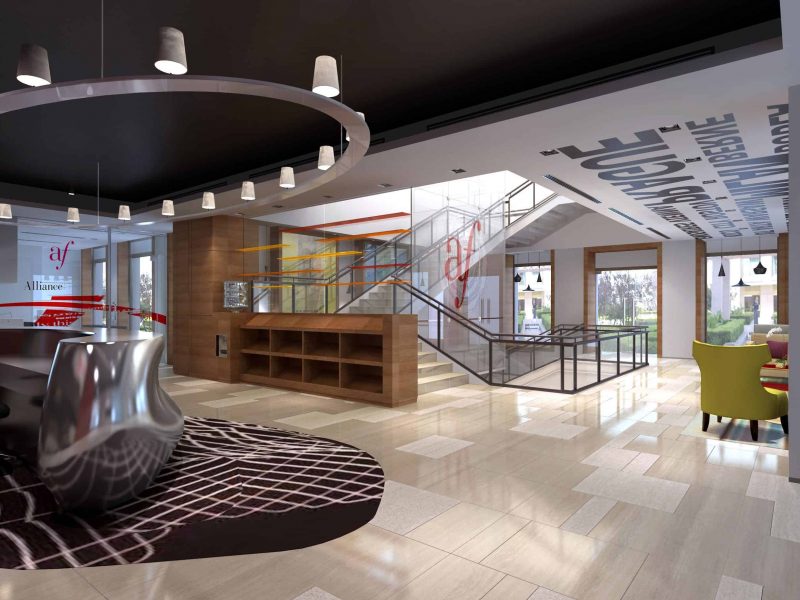 Alliance française Lobby